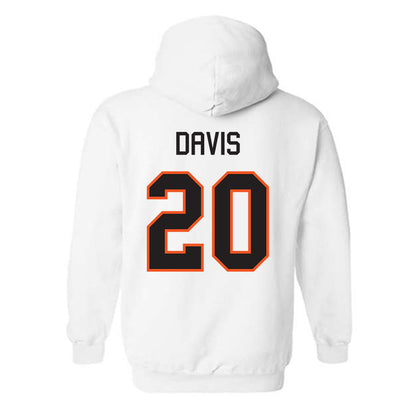 Oklahoma State - NCAA Football : Taurean Davis - Classic Shersey Hooded Sweatshirt-1