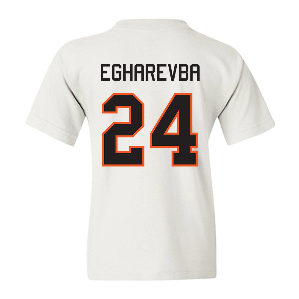 Oklahoma State - NCAA Women's Basketball : Praise Egharevba - Classic Shersey Youth T-Shirt-1