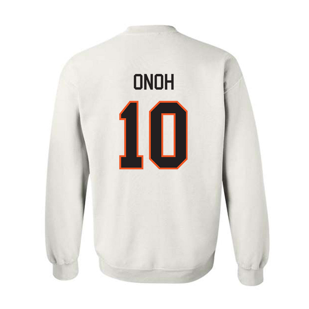 Oklahoma State - NCAA Women's Basketball : Favour Onoh - Classic Shersey Crewneck Sweatshirt-1