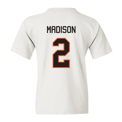 Oklahoma State - NCAA Women's Soccer : Victoria Madison - Classic Shersey Youth T-Shirt-1