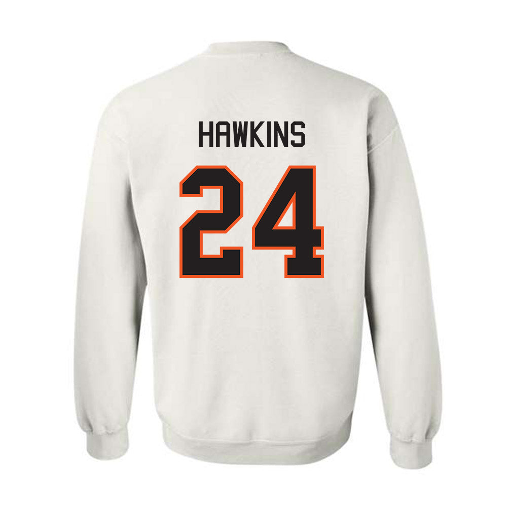 Oklahoma State - NCAA Football : Caleb Hawkins - Classic Shersey Crewneck Sweatshirt-1