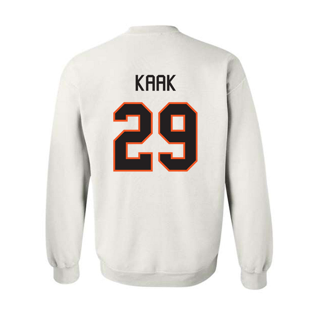Oklahoma State - NCAA Football : Hudson Kaak - Classic Shersey Crewneck Sweatshirt-1
