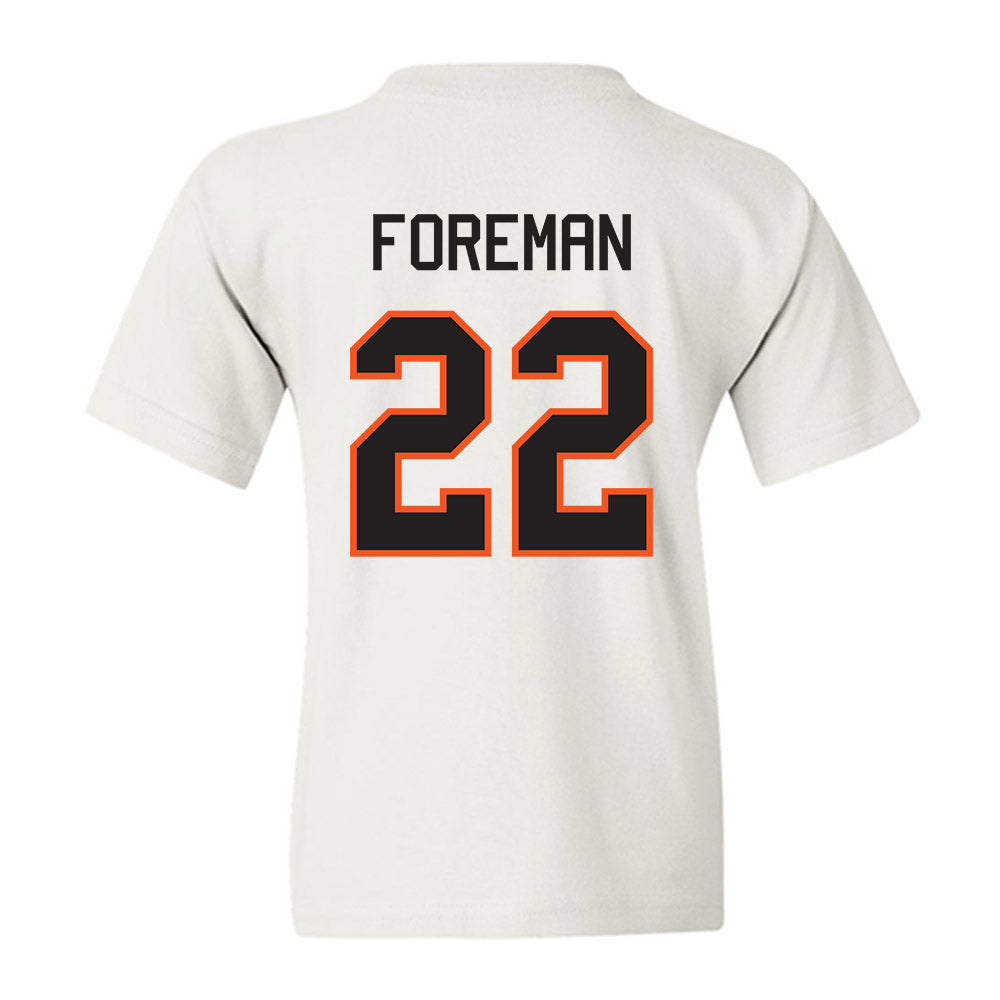Oklahoma State - NCAA Football : Kobi Foreman - Classic Shersey Youth T-Shirt-1