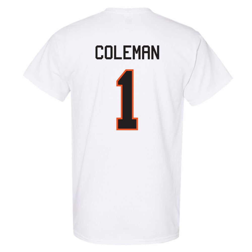 Oklahoma State - NCAA Football : Miles Coleman - Classic Shersey T-Shirt-1