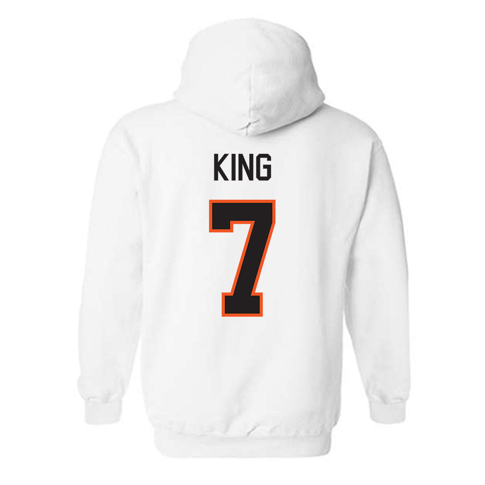 Oklahoma State - NCAA Women's Soccer : Sherline King - Classic Shersey Hooded Sweatshirt-1