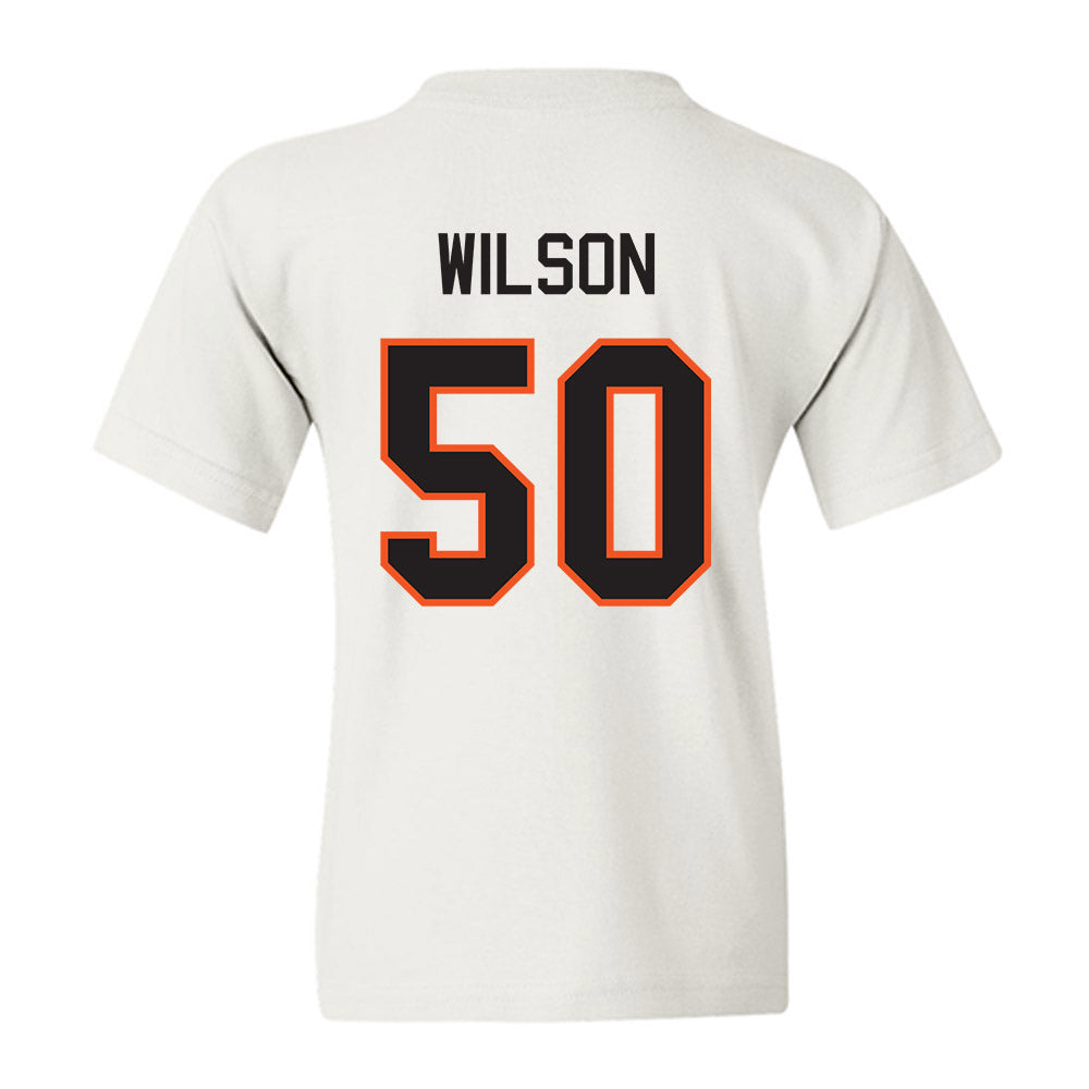 Oklahoma State - NCAA Football : Gunnar Wilson - Classic Shersey Youth T-Shirt-1