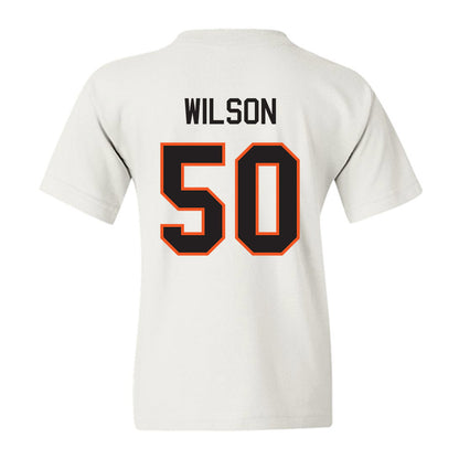 Oklahoma State - NCAA Football : Gunnar Wilson - Classic Shersey Youth T-Shirt-1