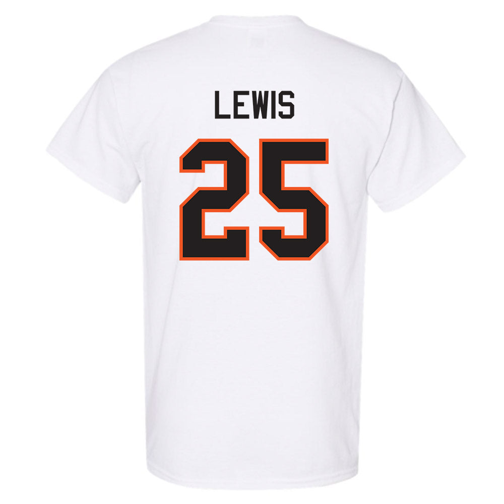 Oklahoma State - NCAA Football : Kollin Lewis - Classic Shersey T-Shirt-1