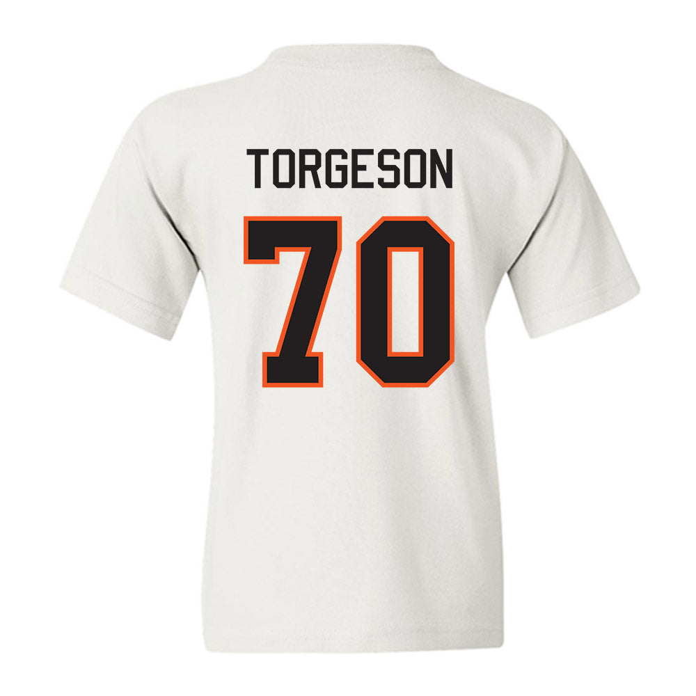 Oklahoma State - NCAA Football : Shaun Torgeson - Classic Shersey Youth T-Shirt-1