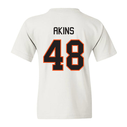 Oklahoma State - NCAA Football : Nolan Akins - Classic Shersey Youth T-Shirt-1