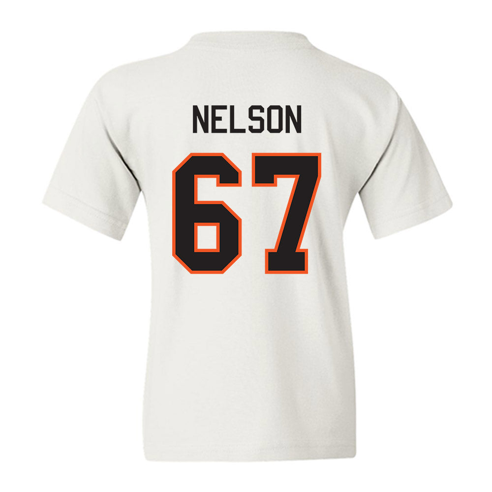 Oklahoma State - NCAA Football : Braydon Nelson - Classic Shersey Youth T-Shirt-1
