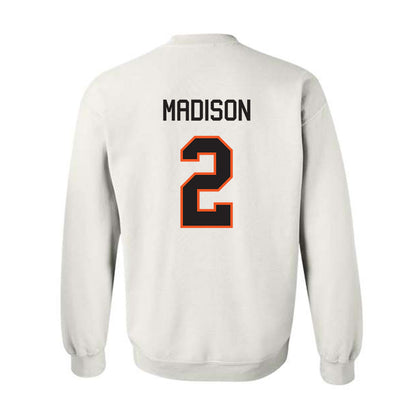 Oklahoma State - NCAA Women's Soccer : Victoria Madison - Classic Shersey Crewneck Sweatshirt-1
