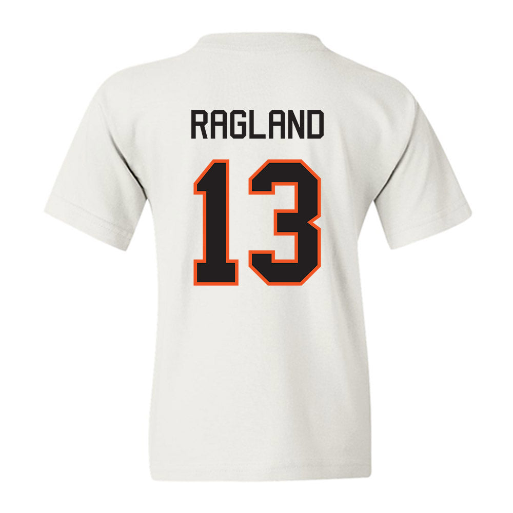 Oklahoma State - NCAA Men's Basketball : Mekhi Ragland - Classic Shersey Youth T-Shirt-1