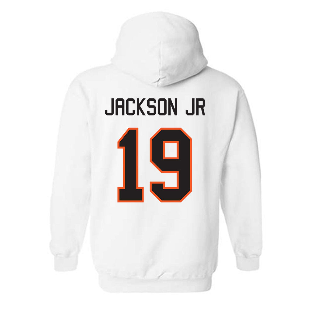 Oklahoma State - NCAA Football : DJ Jackson Jr - Classic Shersey Hooded Sweatshirt-1