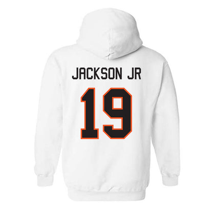 Oklahoma State - NCAA Football : DJ Jackson Jr - Classic Shersey Hooded Sweatshirt-1