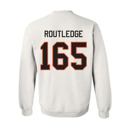 Oklahoma State - NCAA Wrestling : Kody Routledge - Classic Shersey Crewneck Sweatshirt-1