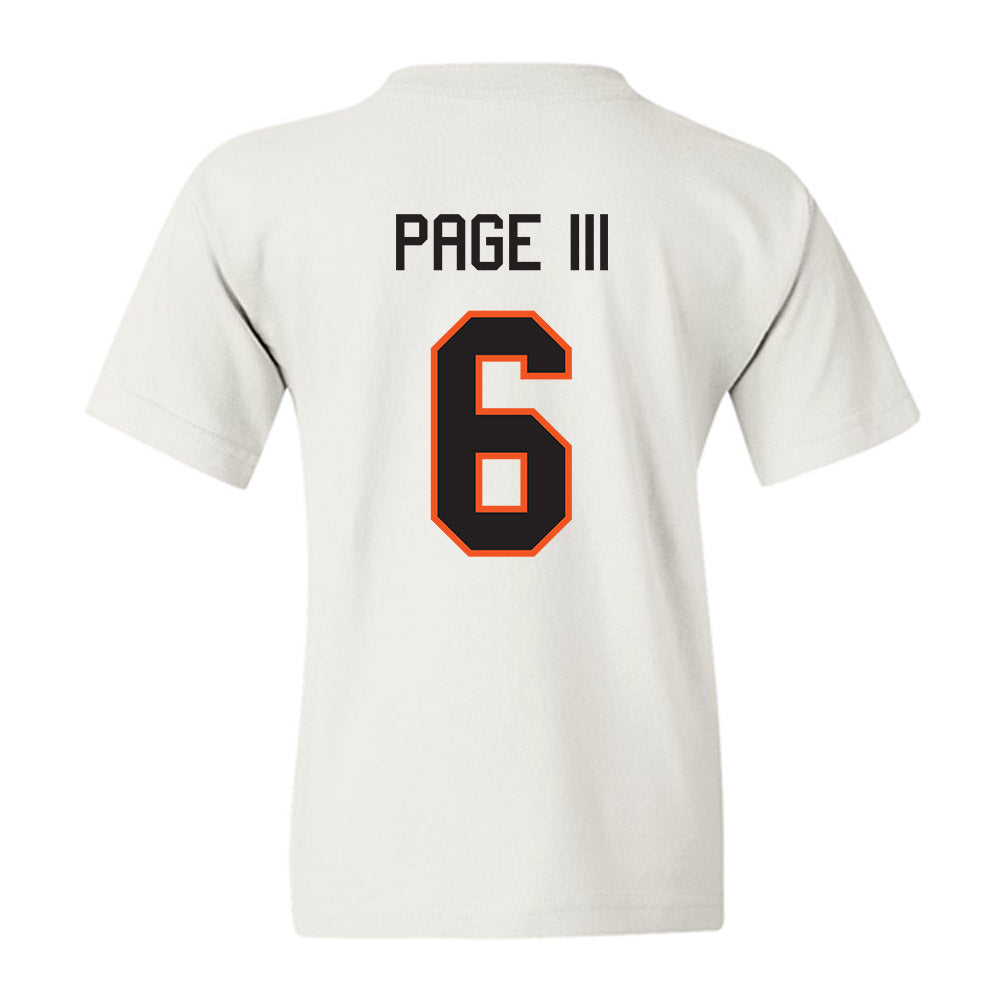 Oklahoma State - NCAA Football : Tre Page III - Classic Shersey Youth T-Shirt-1