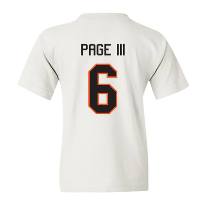 Oklahoma State - NCAA Football : Tre Page III - Classic Shersey Youth T-Shirt-1