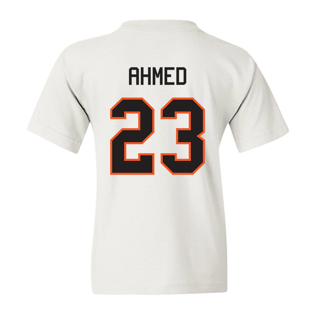 Oklahoma State - NCAA Men's Basketball : Benjamin Ahmed - Classic Shersey Youth T-Shirt-1