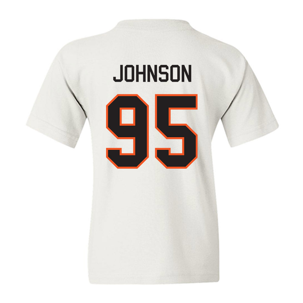 Oklahoma State - NCAA Football : Jaleel Johnson - Classic Shersey Youth T-Shirt-1