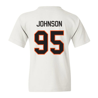 Oklahoma State - NCAA Football : Jaleel Johnson - Classic Shersey Youth T-Shirt-1