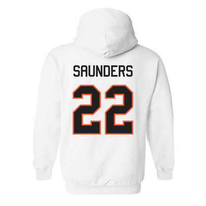 Oklahoma State - NCAA Baseball : Evan Saunders - Classic Shersey Hooded Sweatshirt-1