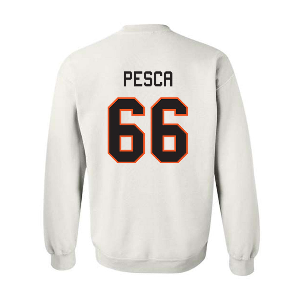 Oklahoma State - NCAA Baseball : Mario Pesca - Classic Shersey Crewneck Sweatshirt-1
