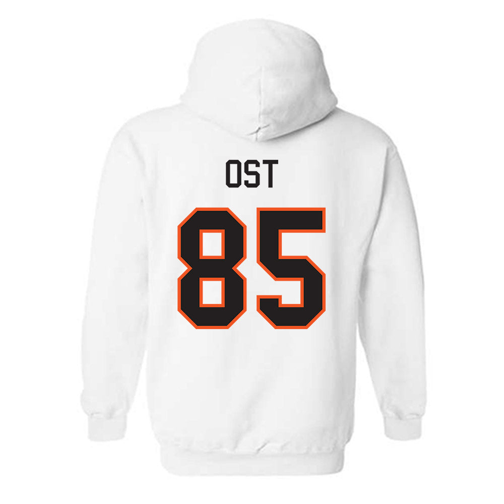 Oklahoma State - NCAA Football : Nate Ost - Classic Shersey Hooded Sweatshirt-1