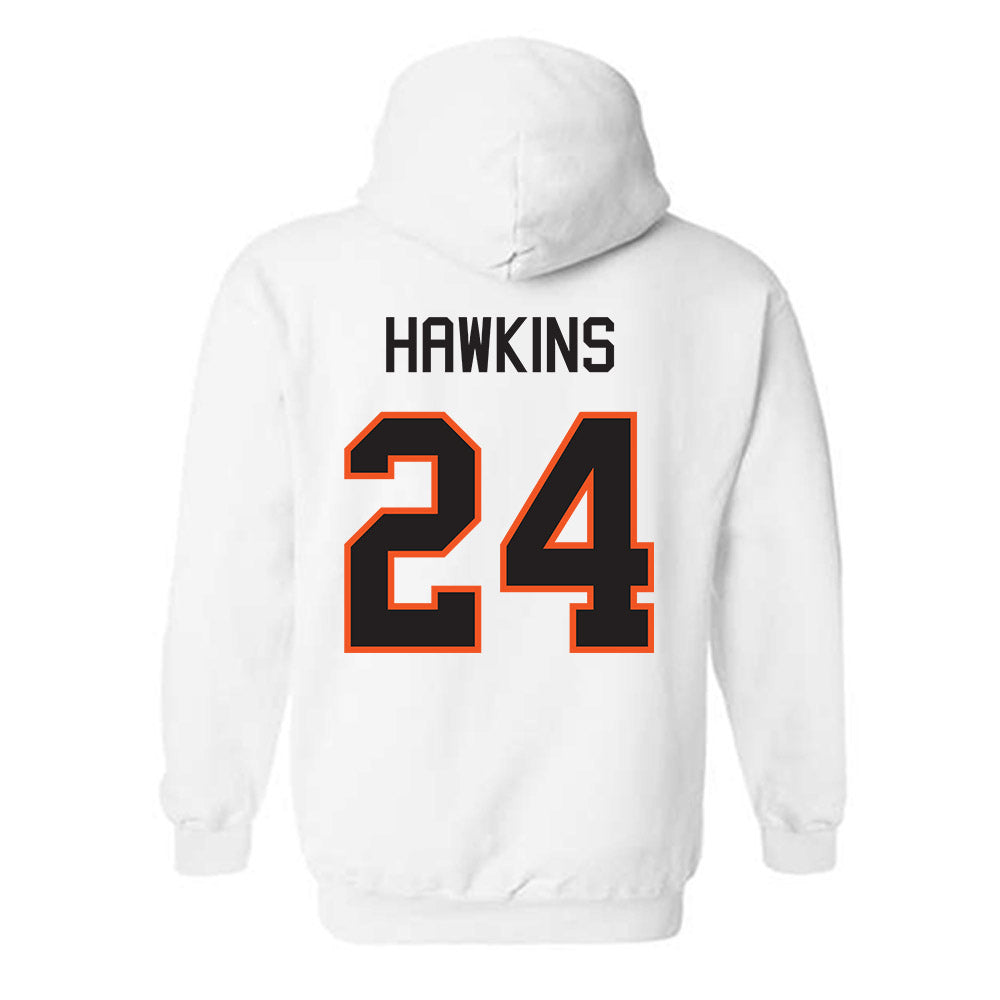 Oklahoma State - NCAA Football : Caleb Hawkins - Classic Shersey Hooded Sweatshirt-1