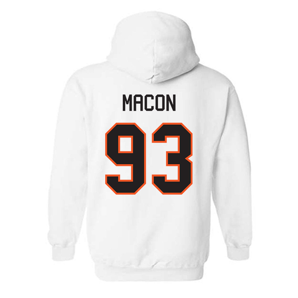 Oklahoma State - NCAA Football : Dominic Macon - Classic Shersey Hooded Sweatshirt-1