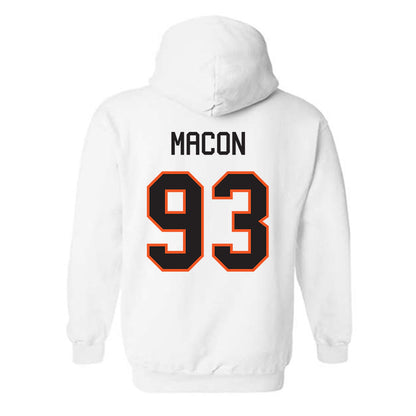 Oklahoma State - NCAA Football : Dominic Macon - Classic Shersey Hooded Sweatshirt-1