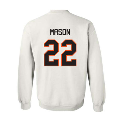 Oklahoma State - NCAA Football : William Mason - Classic Shersey Crewneck Sweatshirt-1