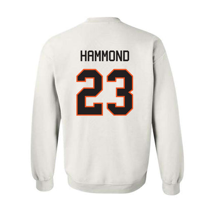 Oklahoma State - NCAA Football : Oscar Hammond - Classic Shersey Crewneck Sweatshirt-1