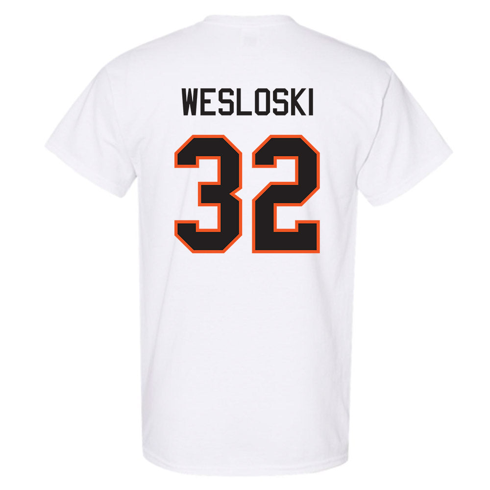 Oklahoma State - NCAA Football : Ethan Wesloski - Classic Shersey T-Shirt-1