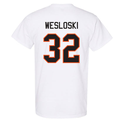 Oklahoma State - NCAA Football : Ethan Wesloski - Classic Shersey T-Shirt-1