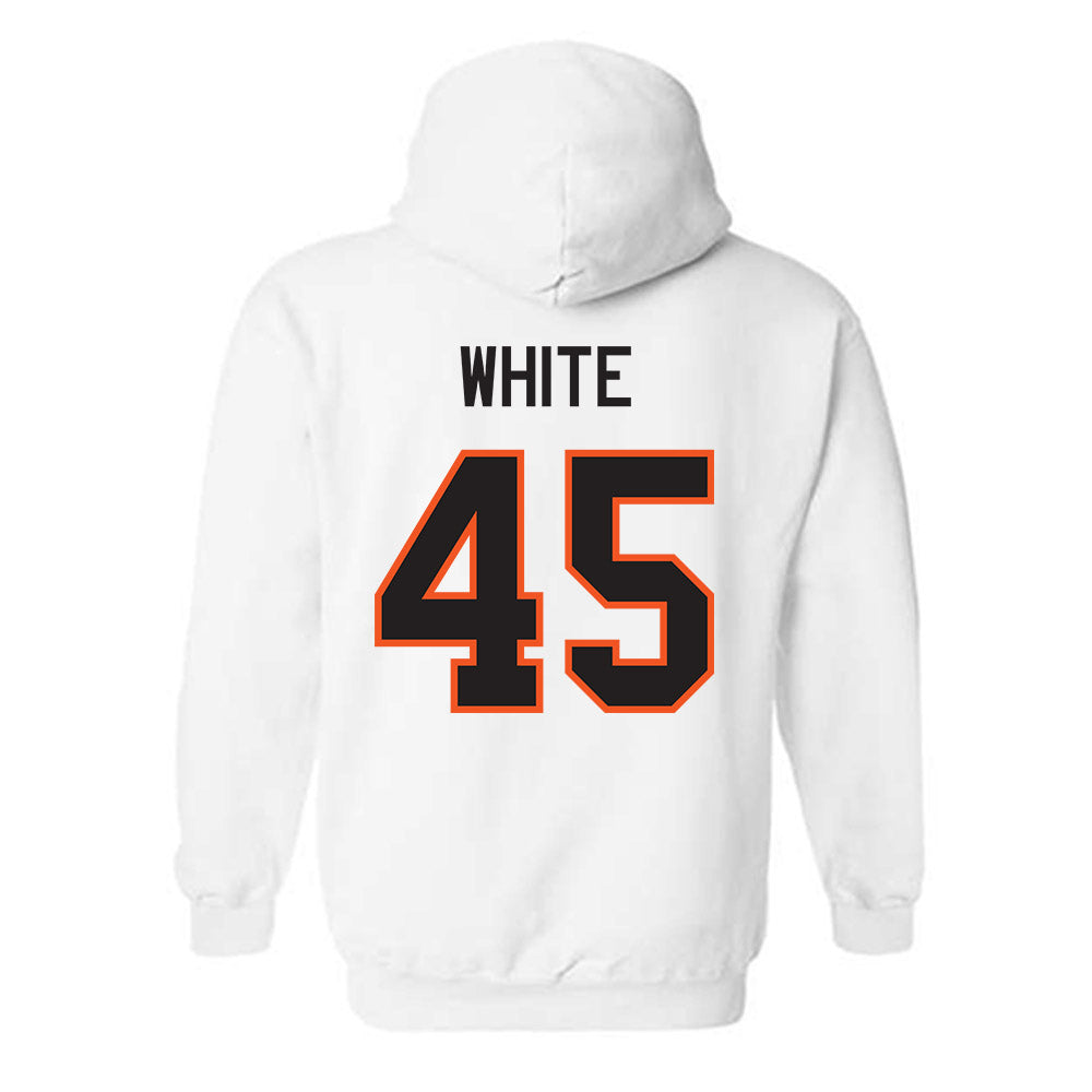 Oklahoma State - NCAA Football : Enai White - Classic Shersey Hooded Sweatshirt-1
