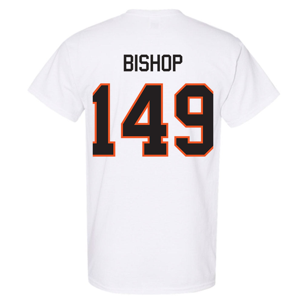 Oklahoma State - NCAA Wrestling : Max Bishop - Classic Shersey T-Shirt-1