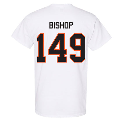 Oklahoma State - NCAA Wrestling : Max Bishop - Classic Shersey T-Shirt-1