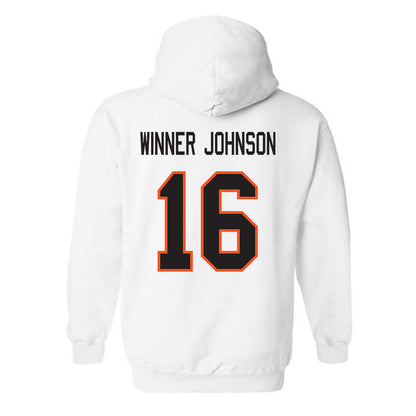 Oklahoma State - NCAA Football : Dallas Winner-Johnson - Classic Shersey Hooded Sweatshirt-1