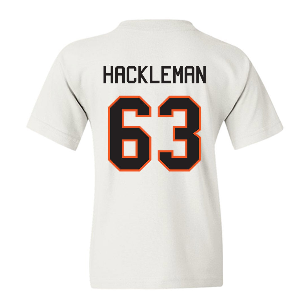 Oklahoma State - NCAA Football : Caleb Hackleman - Classic Shersey Youth T-Shirt-1