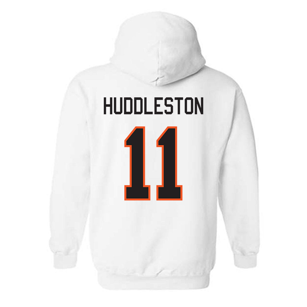 Oklahoma State - NCAA Football : Keviyan Huddleston - Classic Shersey Hooded Sweatshirt-1