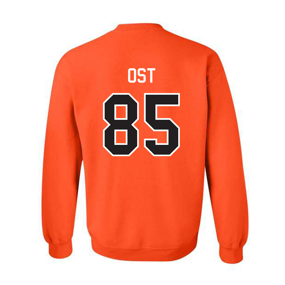 Oklahoma State - NCAA Football : Nate Ost - Classic Shersey Crewneck Sweatshirt-1