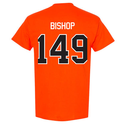 Oklahoma State - NCAA Wrestling : Max Bishop - Classic Shersey T-Shirt-1