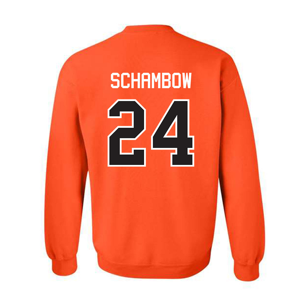 Oklahoma State - NCAA Baseball : Quinn Schambow - Classic Shersey Crewneck Sweatshirt-1