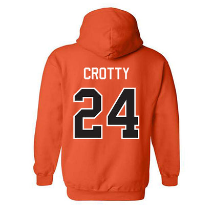 Oklahoma State - NCAA Men's Basketball : Ryan Crotty - Classic Shersey Hooded Sweatshirt-1