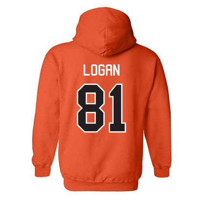 Oklahoma State - NCAA Football : Luke Logan - Classic Shersey Hooded Sweatshirt-1