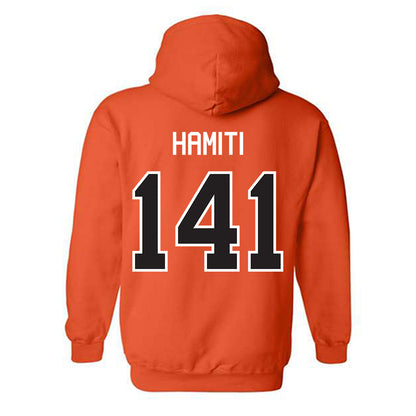 Oklahoma State - NCAA Wrestling : Jake Hamiti - Classic Shersey Hooded Sweatshirt-1