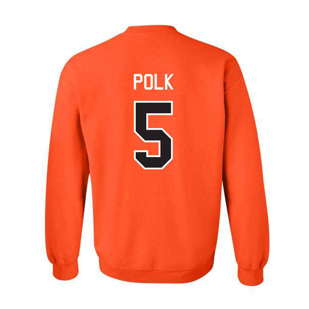 Oklahoma State - NCAA Football : Israel Polk - Classic Shersey Crewneck Sweatshirt-1