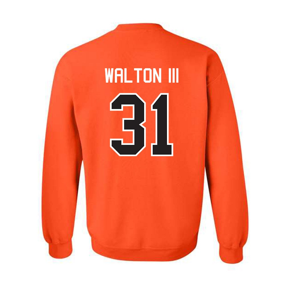 Oklahoma State - NCAA Football : Billy Walton III - Classic Shersey Crewneck Sweatshirt-1