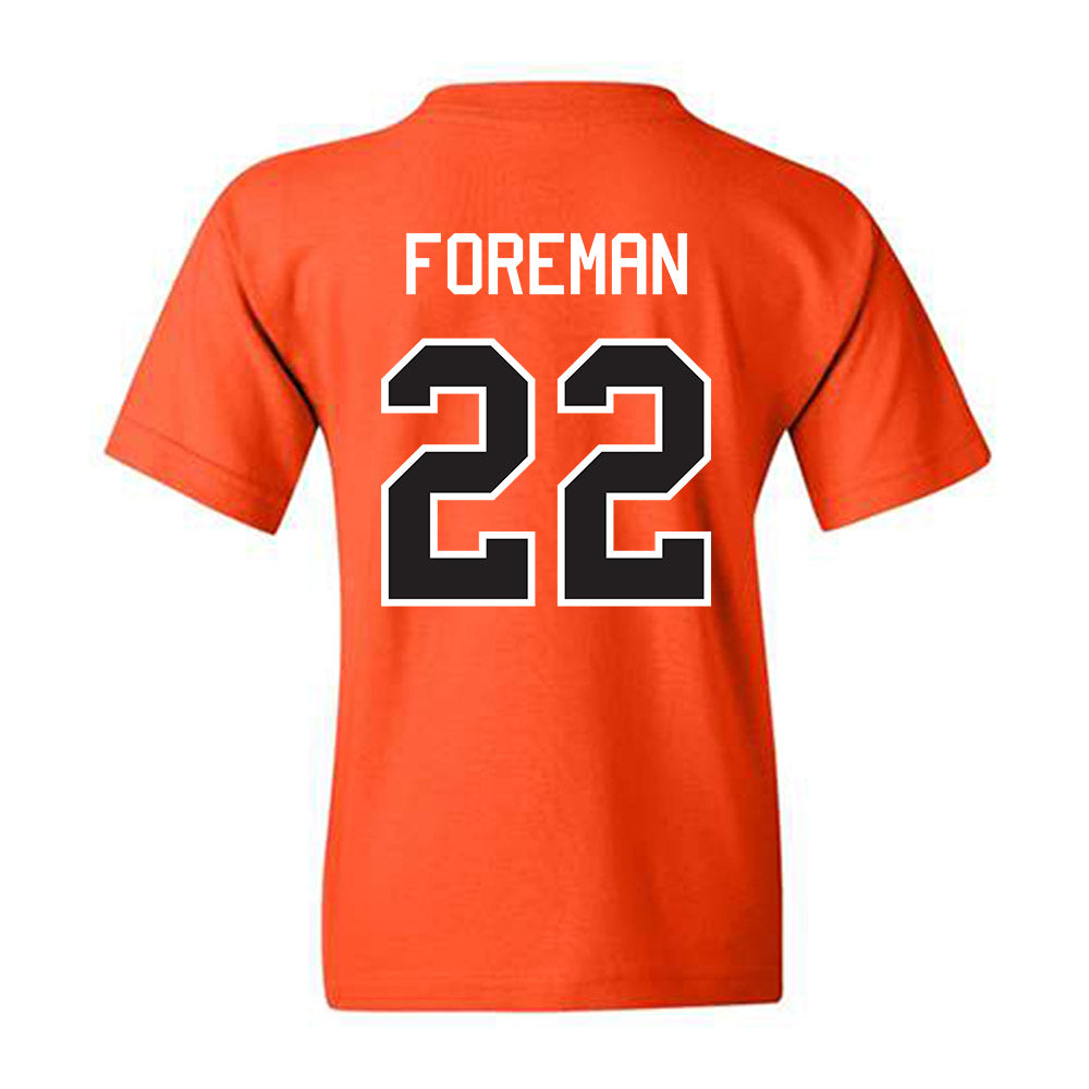 Oklahoma State - NCAA Football : Kobi Foreman - Classic Shersey Youth T-Shirt-1